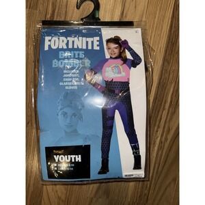 Fortnite Brite Bomber Costume Child Large 12-14 Halloween Girls‎ Youth